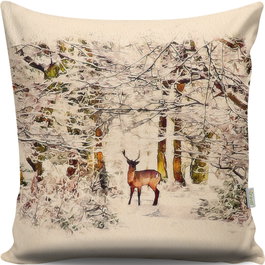 Aberto Design Cojín A13043 Multicolor 43 x 43 cm